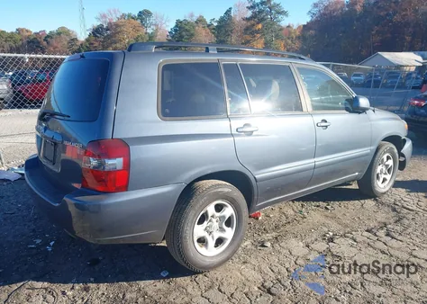 2006 Toyota Highlander from USA, damaged, VIN JTEGD21A960145953